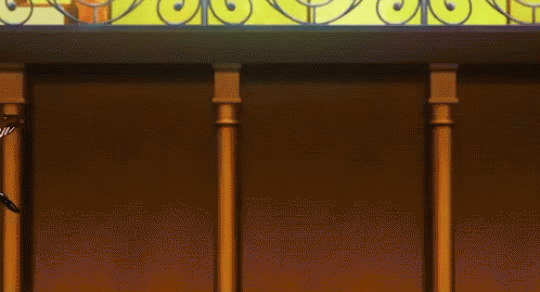 A Girl In A Red Jacket And Black Skirt Is Running Towards Another Girl In A Red Jacket And Black Skirt . GIF