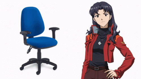 A Girl In A Red Jacket With A Yellow Stripe On The Sleeve GIF