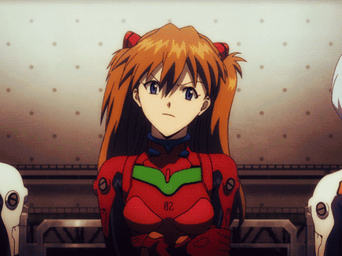Girl In Red Suit With Number 82 GIF