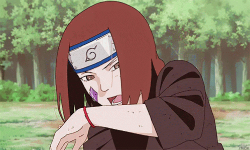 A Girl Wearing A Headband With A G On It GIF