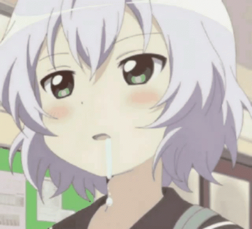 A Girl With A Tear Running Down Her Face GIF
