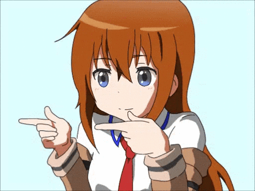 A Girl With Brown Hair And Blue Eyes Is Giving A Thumbs Up Sign GIF