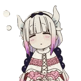 a girl with horns is sleeping with her eyes closed and bubbles coming out of her head .