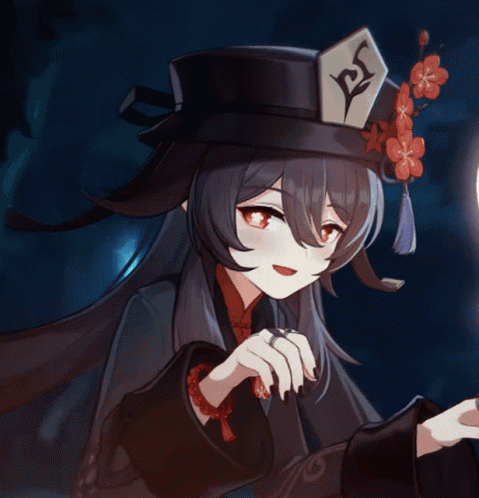 A Girl With Long Black Hair Wearing A Hat With A Letter S On It GIF