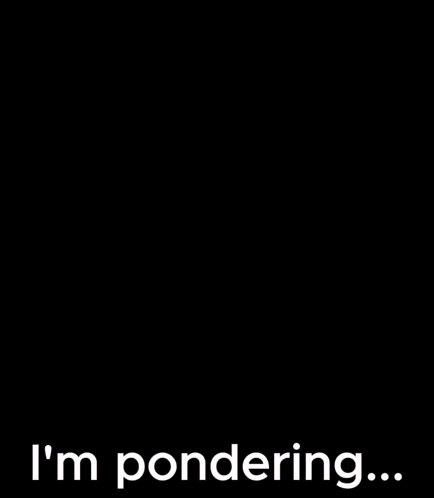 A Girl With Long White Hair And Purple Eyes Says I 'M Pondering GIF