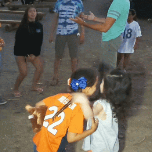 A Girl With The Number 22 On Her Shirt GIF
