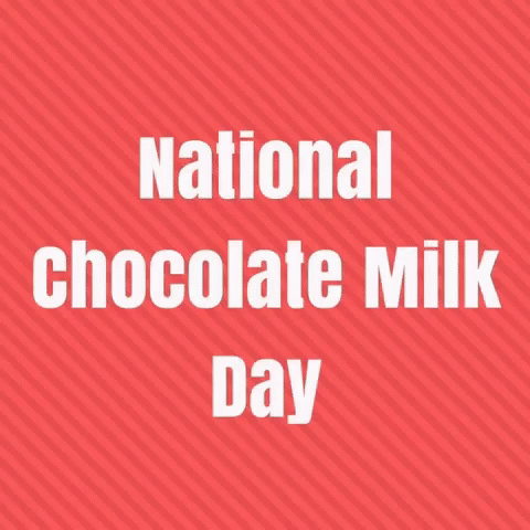 A Glass Of Chocolate Milk Is Being Poured Into Two Other Glasses GIF
