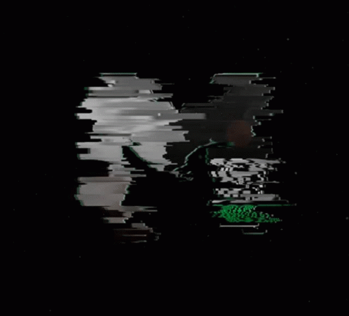A Glitch Effect Of A Letter M With The Words Design Masters Below It GIF