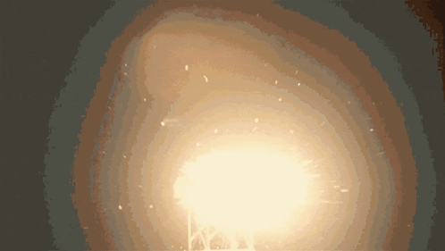 A Glowing Light In The Middle Of A Tunnel GIF