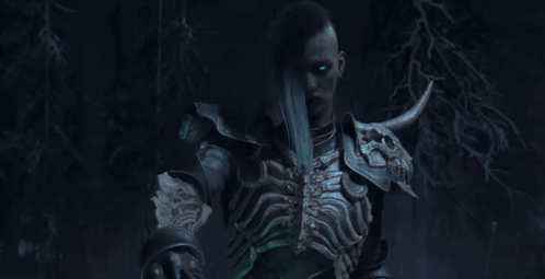 A Glowing Skeleton Is Holding A Skull And A Cross GIF