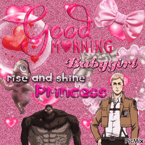 A Good Morning Baby Girl Rise And Shine Princess Card GIF