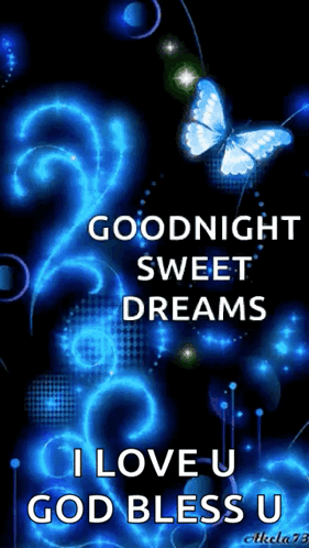 A Goodnight Sweet Dreams I Love U God Bless U GIF
