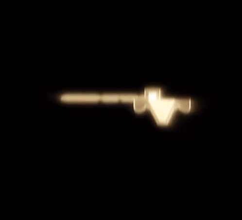 A Grand Theft Auto 5 Logo Is Lit Up In The Dark GIF