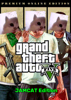A Grand Theft Auto 5 Premium Online Edition Poster GIF