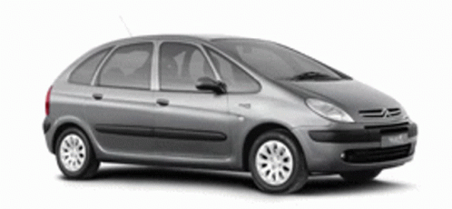A Gray Car With The Word Citroen On The Front GIF