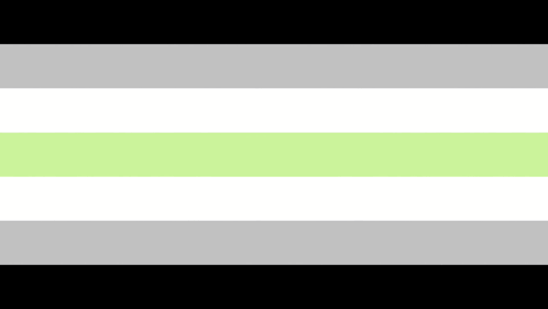 A Gray , White , And Green Striped Flag With A Green Stripe On The Bottom . GIF