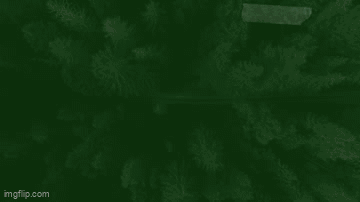 A Green Background With Super Glossy Vinyl Written At The Top GIF