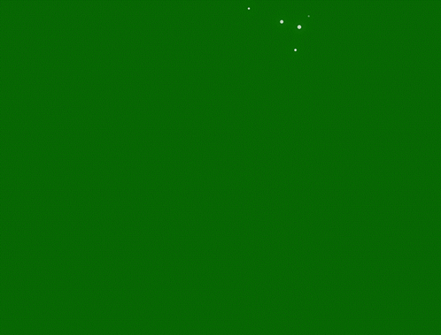 A Green Background With The Words Merry Christmas Written In Gold GIF