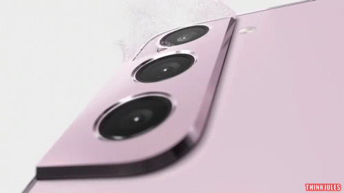A Green Phone And A Pink Phone Are Next To Each Other With Thinkjules Written On The Bottom GIF