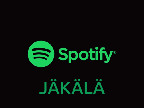 A Green Spotify Logo With The Word Jakala Underneath GIF