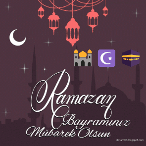 A Greeting Card For Ramazan Bayram Mubarak Olsun GIF