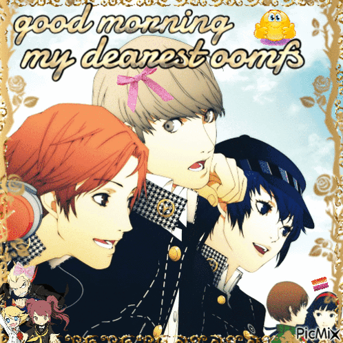 A Greeting Card That Says Good Morning My Dearest Comfys GIF