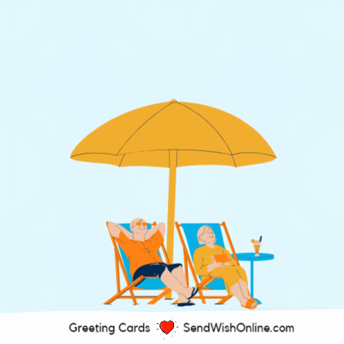 A Greeting Card That Says Happy Retirement GIF
