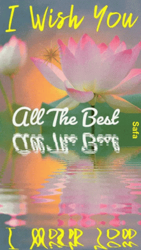 Greeting Card Wishing You All The Best Day GIF