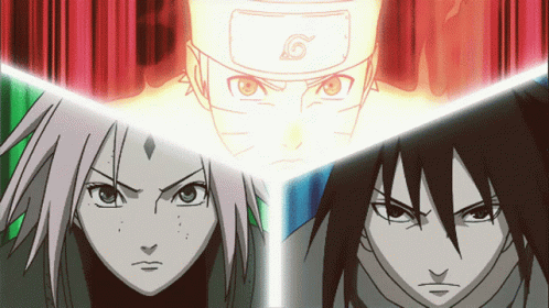 A Group Of Anime Characters Including A Girl With A Flower On Her Head GIF