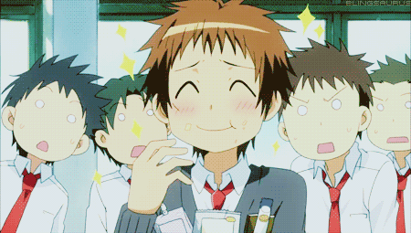 A Group Of Anime Characters With Blingsaurus Written In The Corner GIF