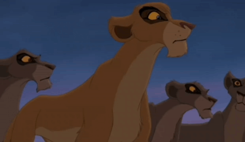 A Group Of Cartoon Animals Are Standing Together And One Of Them Has A Huge Nose GIF