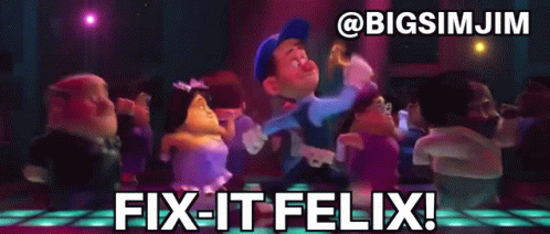 A Group Of Cartoon Characters Are Dancing On A Dance Floor And The Caption Says Whoo-Whoo! GIF