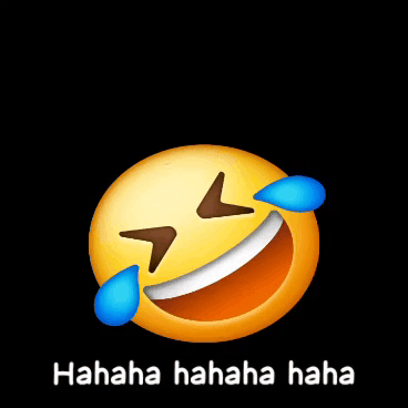 A Group Of Laughing Smiley Faces With Tears Coming Out Of Their Eyes And The Words Hahaha Hahaha Haha GIF