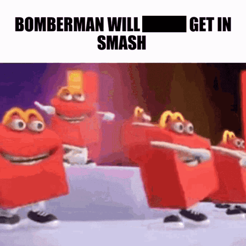 A Group Of Mcdonald 'S Happy Meal Boxes Are Dancing Together GIF