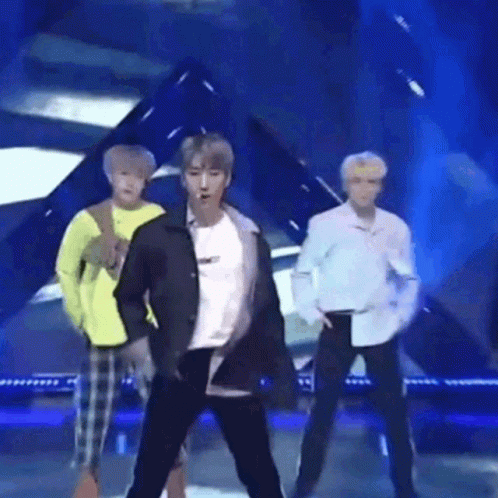 Men Dancing On Stage GIF