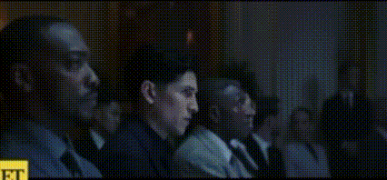 People Sitting In Dark Movie Theater GIF