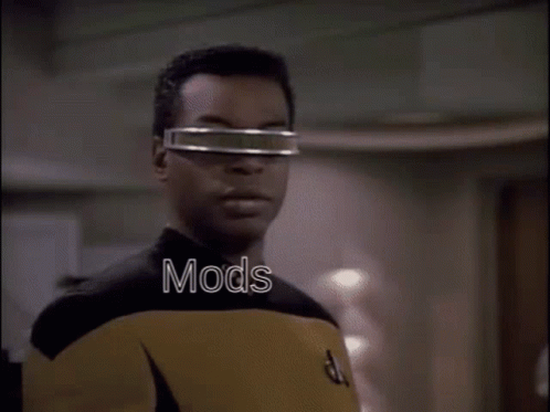 A Group Of People Sitting Around A Table With The Words Mods And Person Having A Civil Discussion On The Bottom GIF