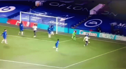 A Group Of Soccer Players Are Playing A Game On A Field Sponsored By Rexona GIF