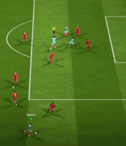 a group of soccer players are playing a game on a soccer field ..
