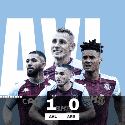 A Group Of Soccer Players Standing Next To Each Other With A Score Of 1 To 0 GIF