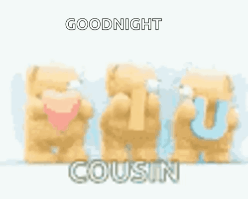 A Group Of Teddy Bears Are Standing Next To Each Other On A Blue Surface . GIF