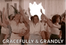 Women Dancing In Room GIF