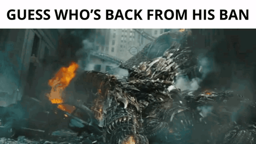 A Guess Who 'S Back From His Ban Meme GIF