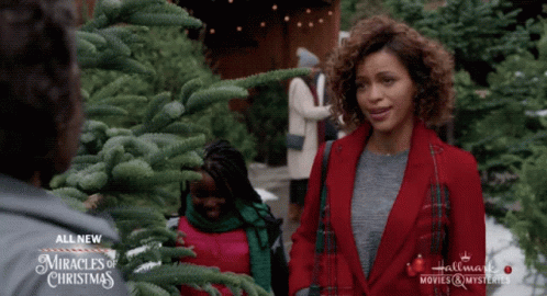 a hallmark movie called miracles of christmas is being shown