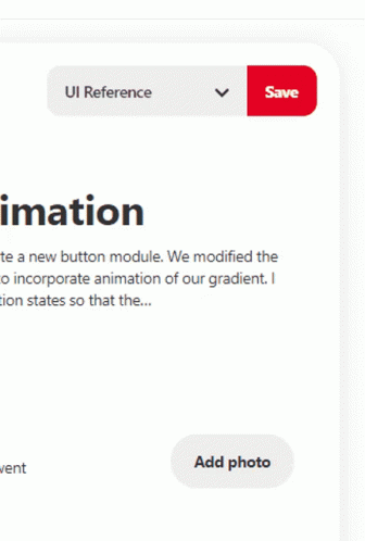 a hand is pointing to the save button on a webpage