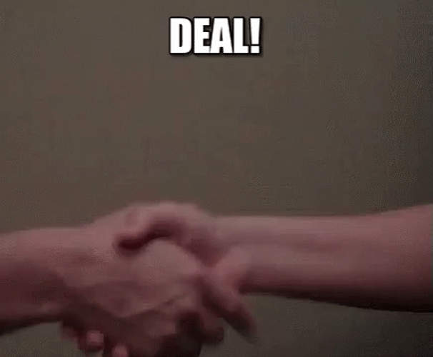 A Hand Shake Deal GIF