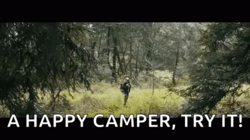 A Happy Camper Try It Rachel Platten GIF