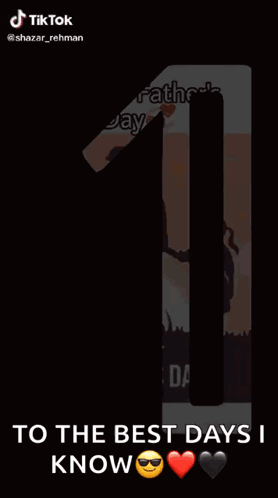 A Happy Father 'S Day Greeting Card With A Man Holding Two Children 'S Hands GIF