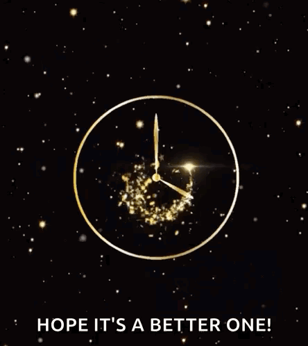 Happy New Year 2025 Greeting Card GIF