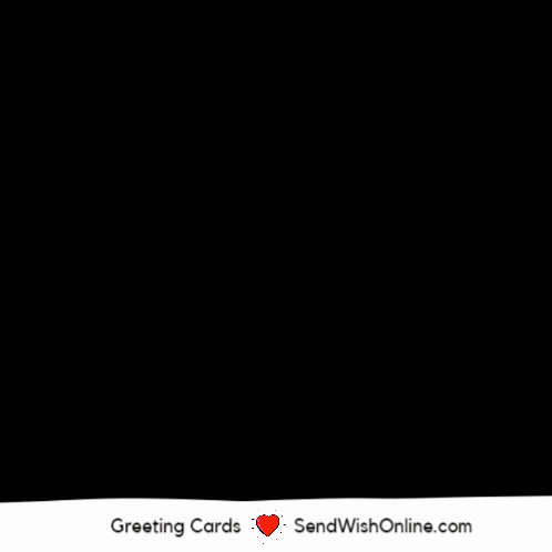 A Happy Retirement Greeting Card With A Black Background GIF